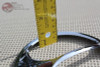 Chopper Bobber Harley 5" Cat Eye Headlight Bulb Trim Ring Cover Custom Pair