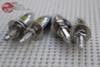 Hot Rat Street Rod Custom Car Truck Chrome License Plate Frame Long Fasteners Bolts