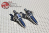 Hot Rat Street Rod Custom Car Truck Chrome License Plate Fasteners 2 Bolts