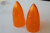 4 Cadillac Bullet TailLamp Assemblies Stop Pair 2 Amber Lens Custom Truck HotRod