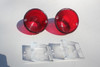 1956 Chevy Passenger Car Rear Incandescent Clear Reverse Backup Lense