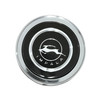 1964 64 Chevy Impala Steering Wheel Horn Ring Chrome Center Cap Button Assembly