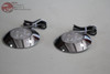 Custom LED Dome Lamps Courtesy Lights White Clear Lens Truck Hot Rat Street Rod Pair