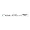 1965 1966 65 66 Chevy Chrome Belair Rear Quarter Panel Script Emblem Badge Trim