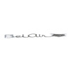 1965 1966 65 66 Chevy Chrome Belair Rear Quarter Panel Script Emblems Badge Trim