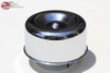 Smooth Chrome Hot Rat Rod Style Air Cleaners 2 Barrel 2 5/8" Custom Chevy Ford