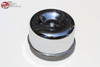 Smooth Chrome Hot Rat Rod Style Air Cleaners 2 Barrel 2 5/8" Custom Chevy Ford