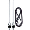 1963 1964 Chevrolet Chevy Impala Belair Biscayne Full Size Rear Antennas LH RH