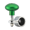 Chevy Ford GM Fullsize Car Heavy Duty Brodie Steering Wheel Spinner Green Knob