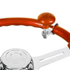 Chevy Ford GM Fullsize Car Heavy Duty Brodie Steering Wheel Spinner Orange Knob