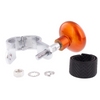 Chevy Ford GM Fullsize Car Heavy Duty Brodie Steering Wheel Spinner Orange Knob