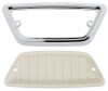 1960-1970 Ford Mercury Falcon Ranchero Comet Dome Light Lens And Bezel Set