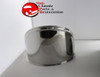 7" Round Head Lamp Visor Extended Eye Style Custom Truck Hot Rat Rod