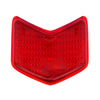 1940 Ford Passenger Car Rear Red Glass Tail Lamp Light Lens