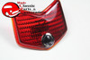 1940 Ford Passenger Car Rear Red Glass Blue Dot Tail Lamp Light Lens