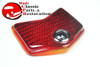 1940 Ford Passenger Car Rear Red Glass Blue Dot Tail Lamp Light Lens