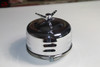 Louvered Mushroom 1 Barrel Air Cleaners Wing Spinner Hot Rat Street Rod Truck