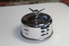 Mushroom Louvered 2 Barrel Low Profile Air Cleaners 3 Wing Nut Hot Rat Rod Truck