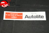 68 69 70 71 72 Ford Autolite Air Cleaner Service Instructions Decal