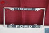 1928 Ford Car Pick Up Truck Front Rear License Plate Holder Chrome Frames New