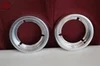 1958 1959 Chevy Fleetside Pickup Truck Rear Tail Light Lamp Aluminum Bezels New