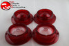 1963 Impala Fullsize Chevy Tail Light Lamp Back Up Lenses Lens 4 Piece Set New