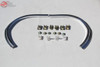1964 Chevy Chevelle El Camino Front Fender Head Light Lamp Eyebrow Moldings Pr