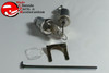 1965 Fullsize Chevy Glove Box Trunk Lock Cylinder Kit Later Round Head Keys New