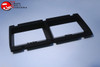 1968 1969 Chevy Camaro Console Guage Bezel Black W Translucent Letters New