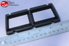 1968 1969 Chevy Camaro Console Guage Bezel Black W Translucent Letters New