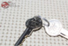 1968 Camaro Glovebox Glove Compartment Lock Cylinder Key Set Oem Pear Head Keys