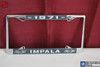 1971 Chevy Impala Gm Licensed Front Rear License Plate Holder Retainer Frame