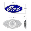 28-30 Ford Model A Hot Rat Street Rod Blue Oval Radiator Shell Emblem New