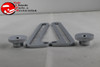 28-32 Ford Closed Car Pickup Truck Chrome Windshield Slide Swing Arms & Nuts