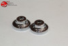 28-32 Ford Model A Closed Car Windshield Swing Arm Chrome Slide Knobs Pair New