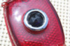 37 38 Chevy 40-52 Sedan Delivery Blue Dot Rear Taillight Lamp Glass Lens Pair