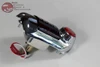 51-52 Chevy Passenger Car Tail Lamp Light Assembly Red Glass Lens Reflector Pair