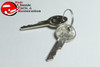 58-60; 63 Impala Glovebox Lock Pontiac B-Body Console Lock Pear Shape Oem Keys