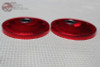 60-66 Chevy Pickup Truck Stepside Blue Dot Taillamp Tail Light Lenses Set Of 2