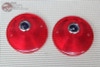 60-66 Chevy Pickup Truck Stepside Blue Dot Taillamp Tail Light Lenses Set Of 2