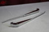 61-64 Impala Fullsize Chevy Stainless Windshield Transmission Wiper Arms Set