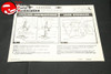 63 Chevy Station Wagon Jack Instructions Decal Gm Part # 3825809