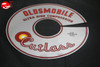 65 66 Oldsmobile Cutlass Ultra High Compression Air Cleaner Lid Decal 11" Silver