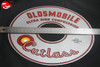 65 66 Oldsmobile Cutlass Ultra High Compression Air Cleaner Lid Decal 11" Silver