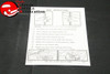 65-66 Dart Jack Instructions Decal Mopar Part # 2467967