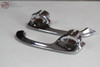 65-68 Chevy Impala Outer Exterior Chrome Push Button Door Handles Pair Set New