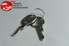 66-67 Chevelle Lock, Glovebox Cylinder & Keys Only Case Not Included Later Style