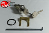 66-67 Gto Chevy Gm A Body Trunk Rear Deck Lid Lock Cylinder Shaft Gasket Key Kit