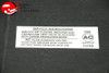 67-69 Camaro Chevelle 396-375Hp Air Cleaner Service Instructions Decal