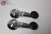 67-72 Chevy Gmc Truck Door Handle Manual Roll Up Black Knob Window Crank Set
